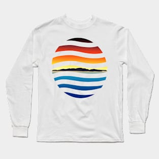 Sunset over Maggie Long Sleeve T-Shirt